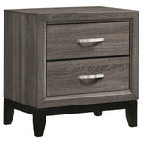 Watson Grey Oak 4-Piece Full Bedroom Set