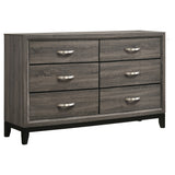 Watson Grey Oak 4-Piece Full Bedroom Set