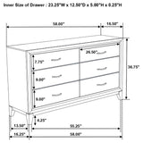 Watson Grey Oak 4-Piece Full Bedroom Set