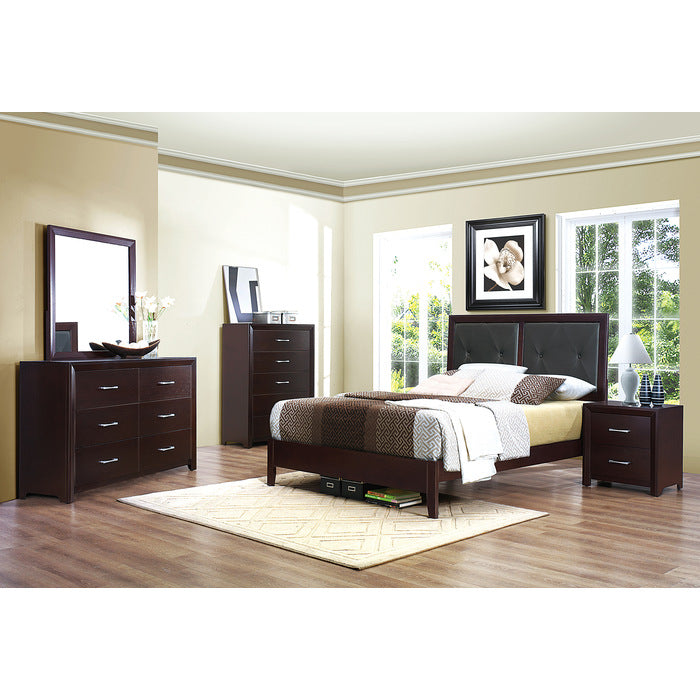 Edina Espresso Eastern King Bed