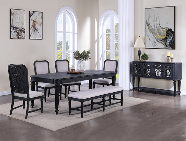 Kingsbury Dining Table (18" Le