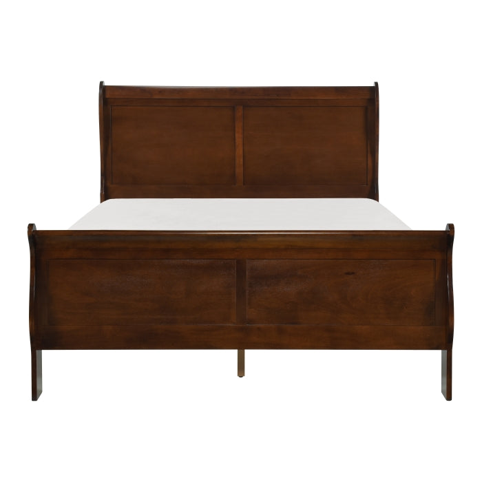 Mayville Brown Cherry Eastern King Bed