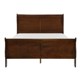 Mayville Brown Cherry Eastern King Bed