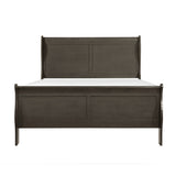 Mayville Stained Gray Eastern King Bed