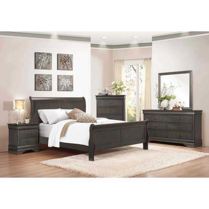 Mayville Stained Gray Full Bed