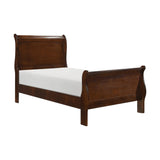 Mayville Brown Cherry Twin Bed