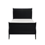 Mayville Black Twin Bed