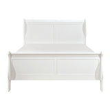 Mayville White Eastern King Bed