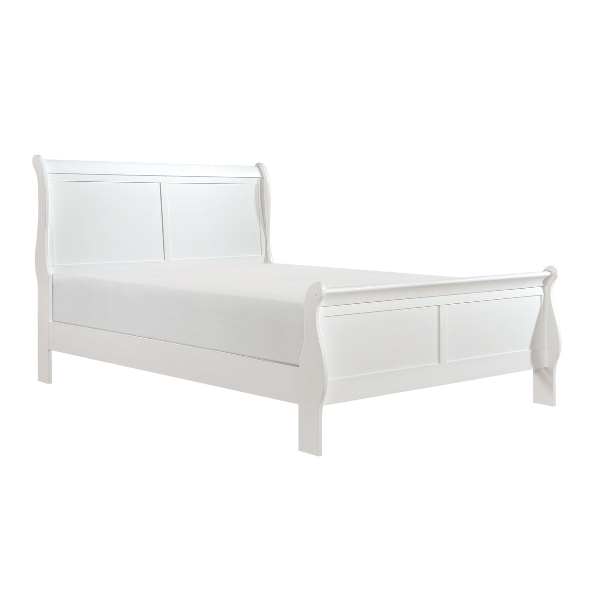 Mayville White Eastern King Bed