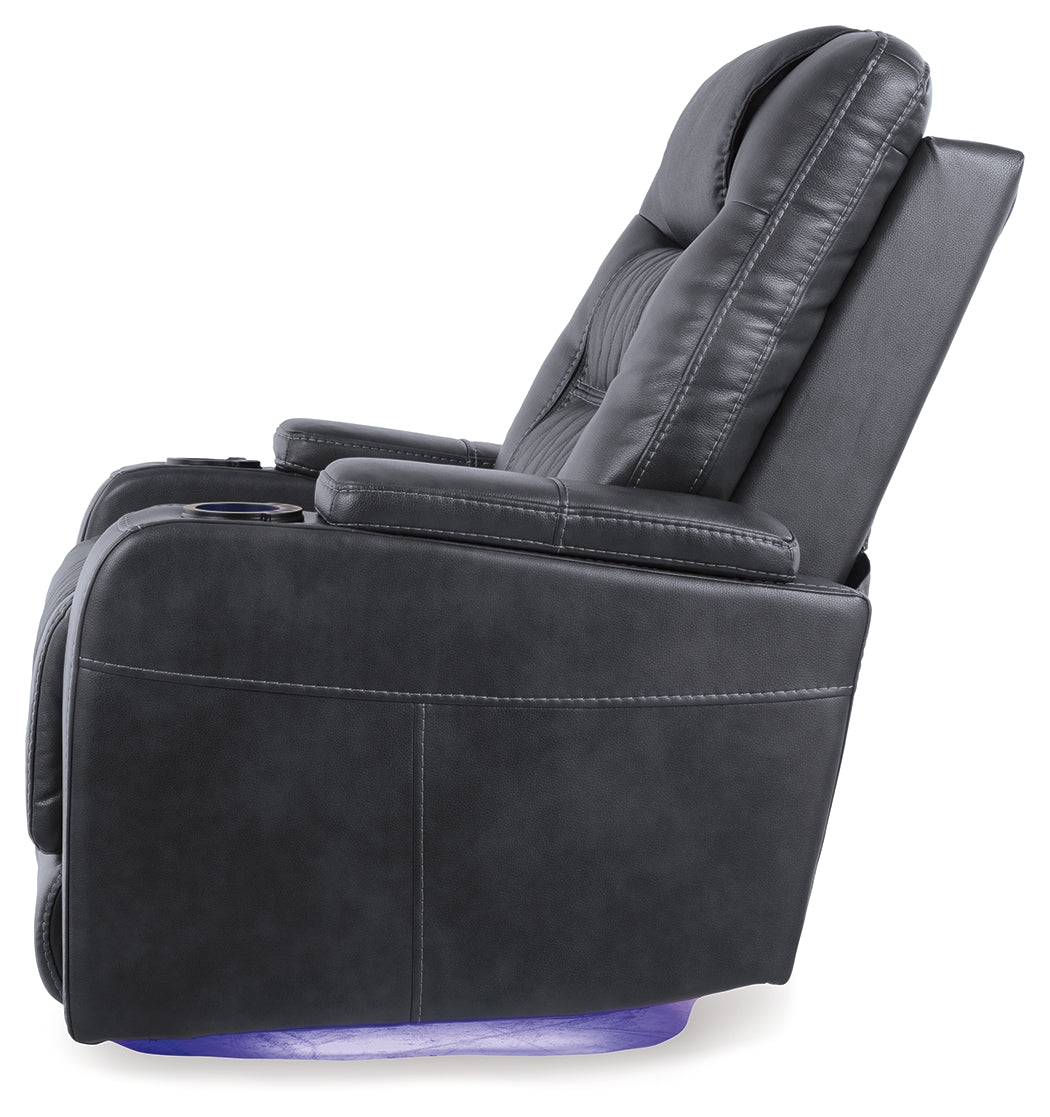 Composer Gray Power Recliner