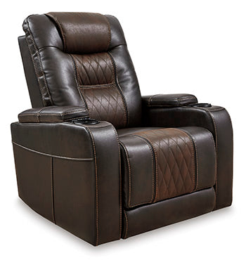 Composer Brown Power Recliner