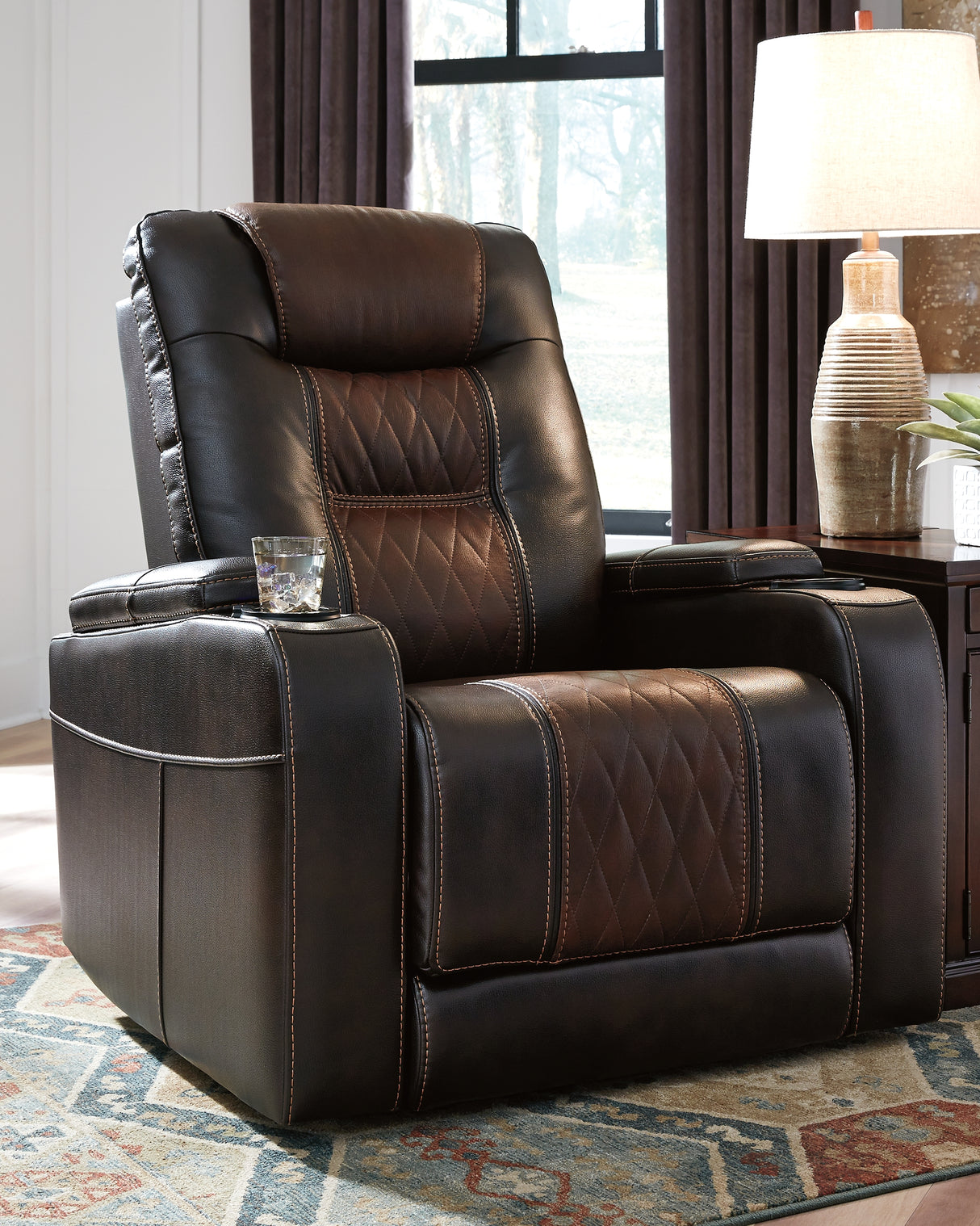 Composer Brown Power Recliner