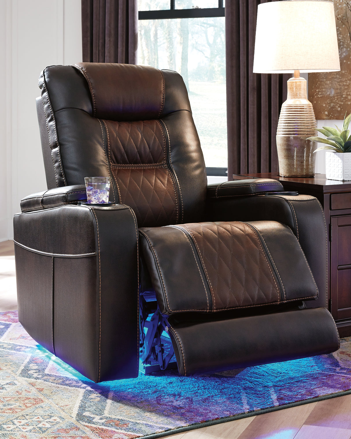 Composer Brown Power Recliner