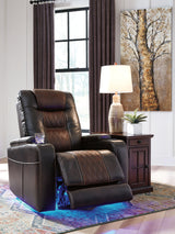 Composer Brown Power Recliner