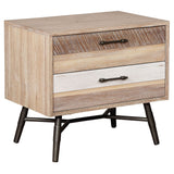 Marlow 2-Drawer Nightstand Rough Sawn Multi