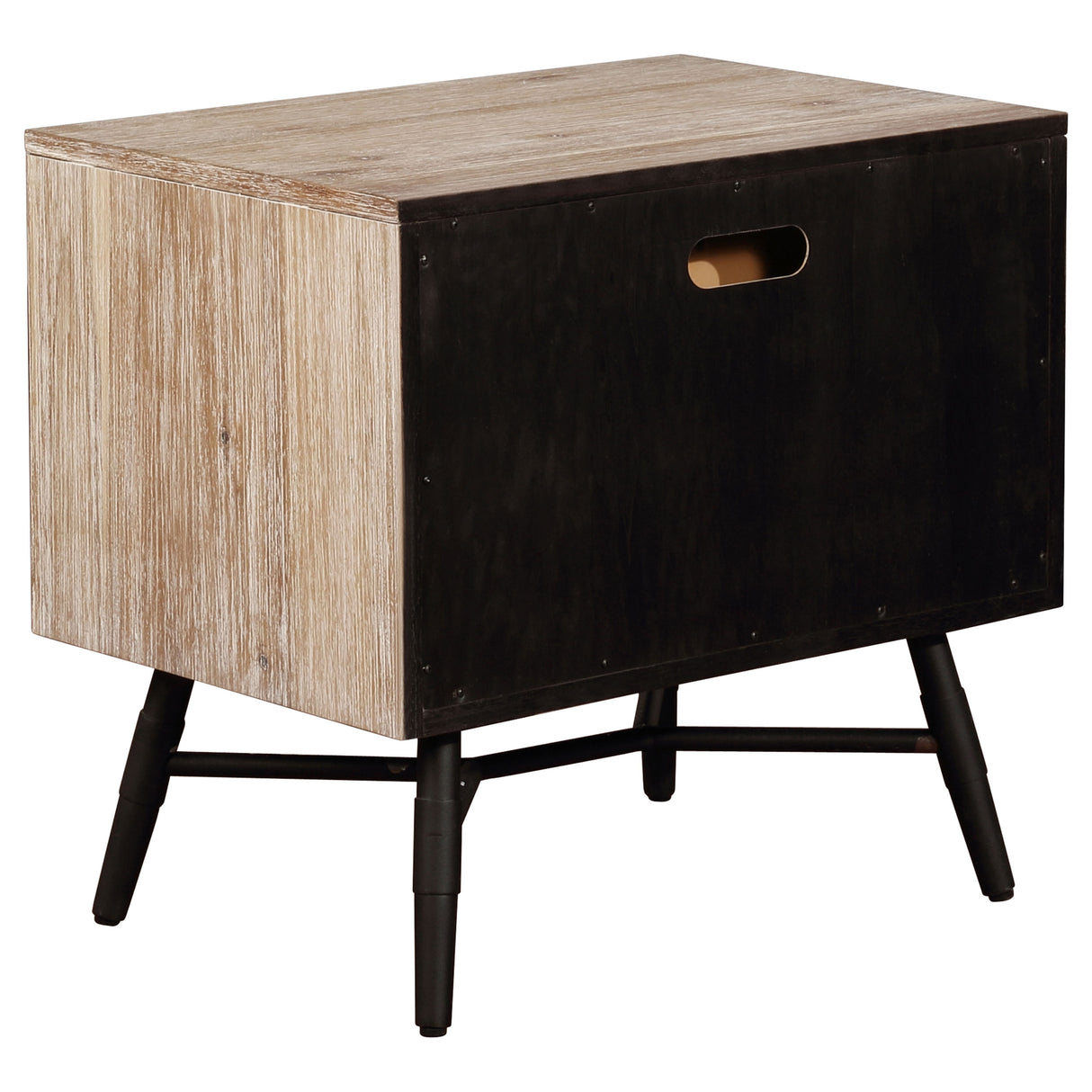 Marlow 2-Drawer Nightstand Rough Sawn Multi