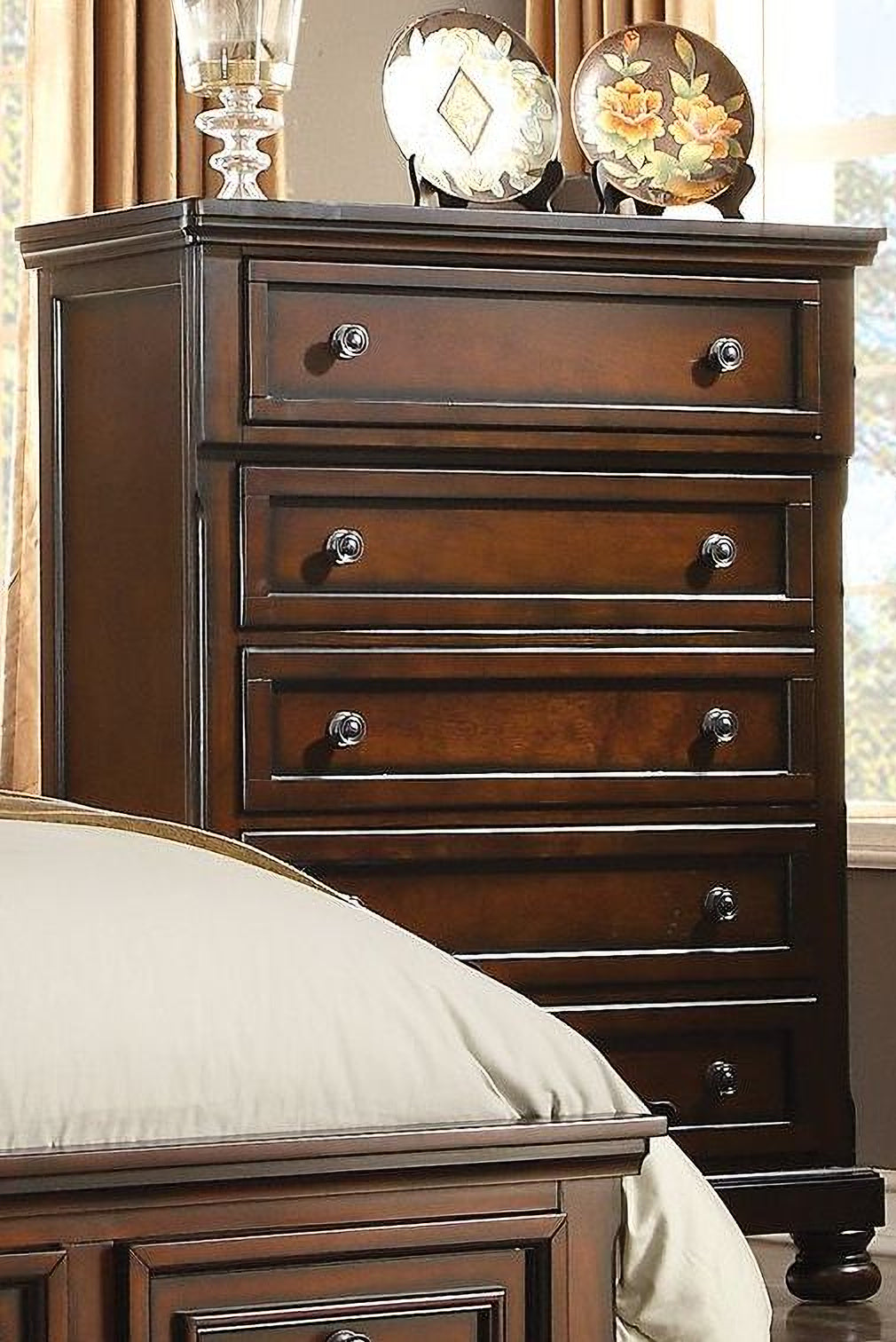 Cumberland Brown Youth Panel Storage Bedroom Set