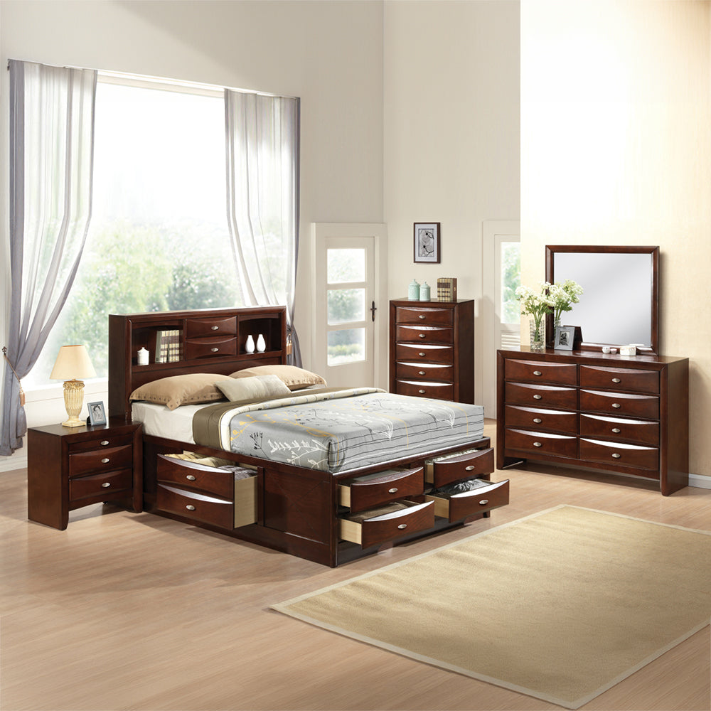 Ireland Espresso Finish Full Bed