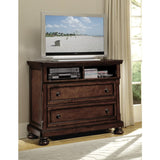 Cumberland Brown Cherry TV Chest