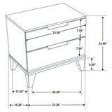 Mays Walnut 5-Piece Queen Bedroom Set