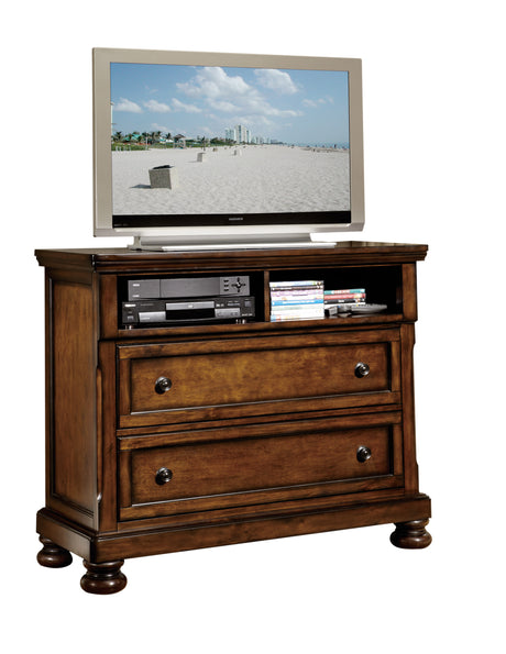 Cumberland Brown Cherry TV Chest