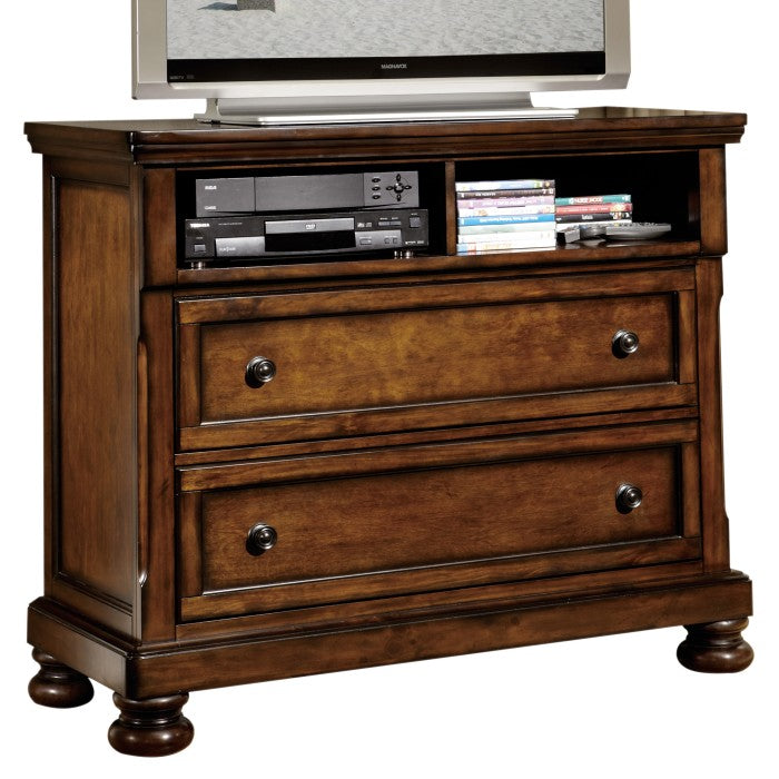 Cumberland Brown Cherry TV Chest