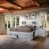 Ireland White Finish Full Bed