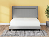 10 White Inch Chime Memory Foam Full Mattress In A Box