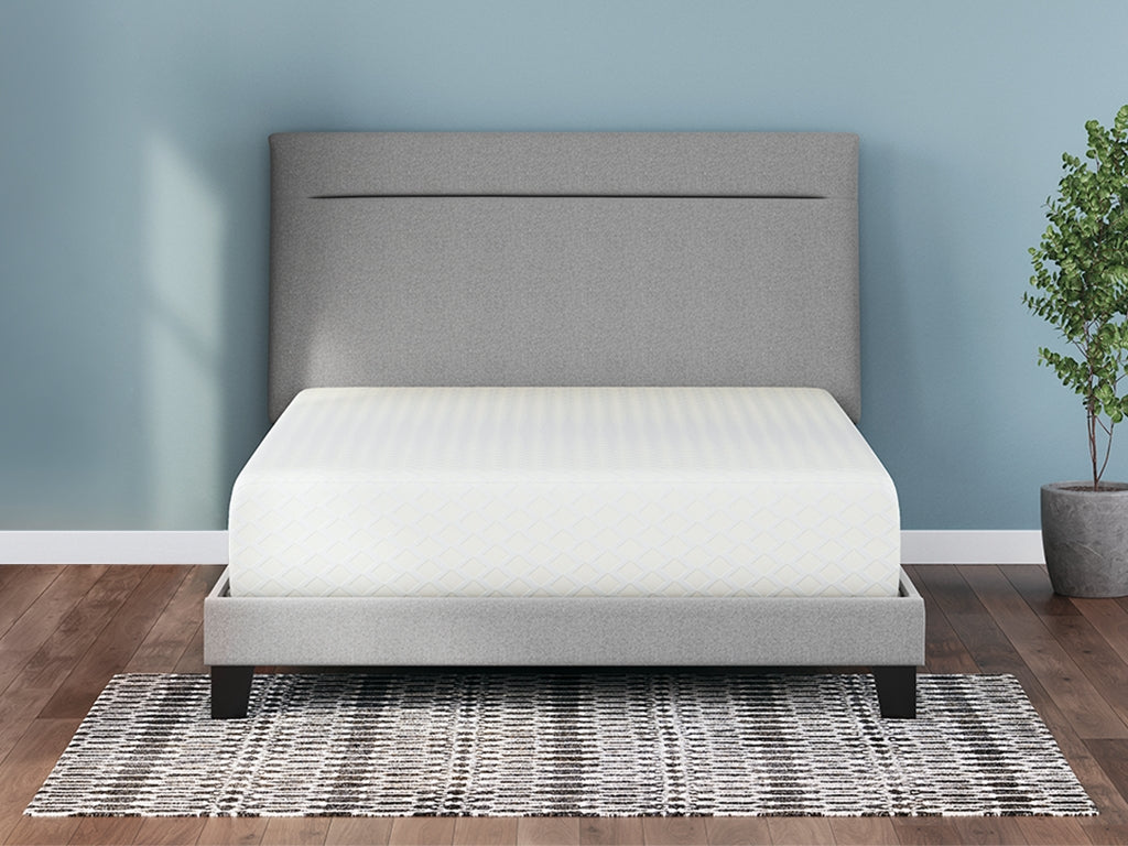 Chime White 12 Inch Memory Foam Full Mattress In A Box