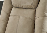 Next-Gen Sand Durapella Power Reclining Loveseat With Console