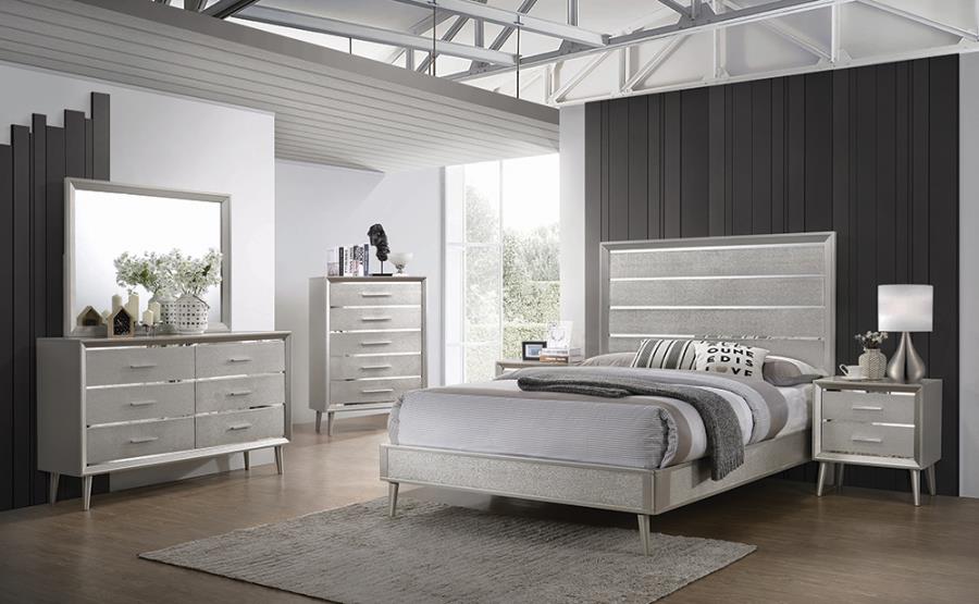 Lodenbay Antique Gray Queen Panel Bedroom Set