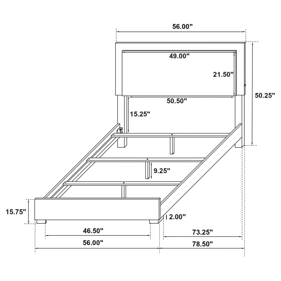 Marceline White 4-Piece Full Bedroom Set