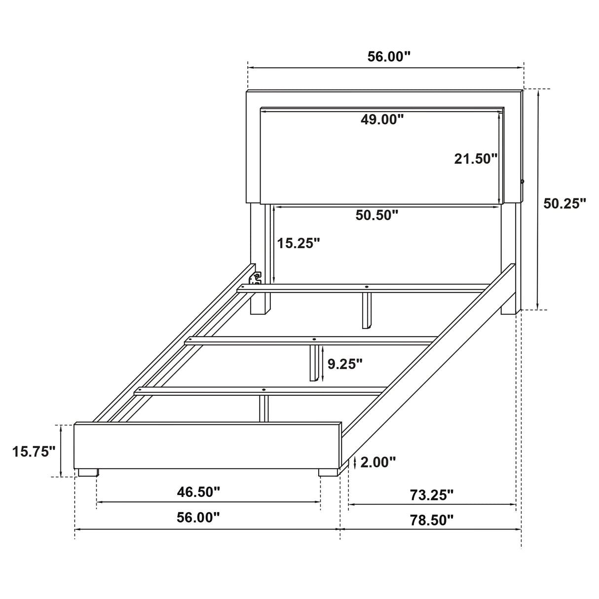 Marceline White 5-Piece Full Bedroom Set