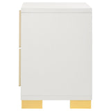 Marceline 2-drawer Nightstand White