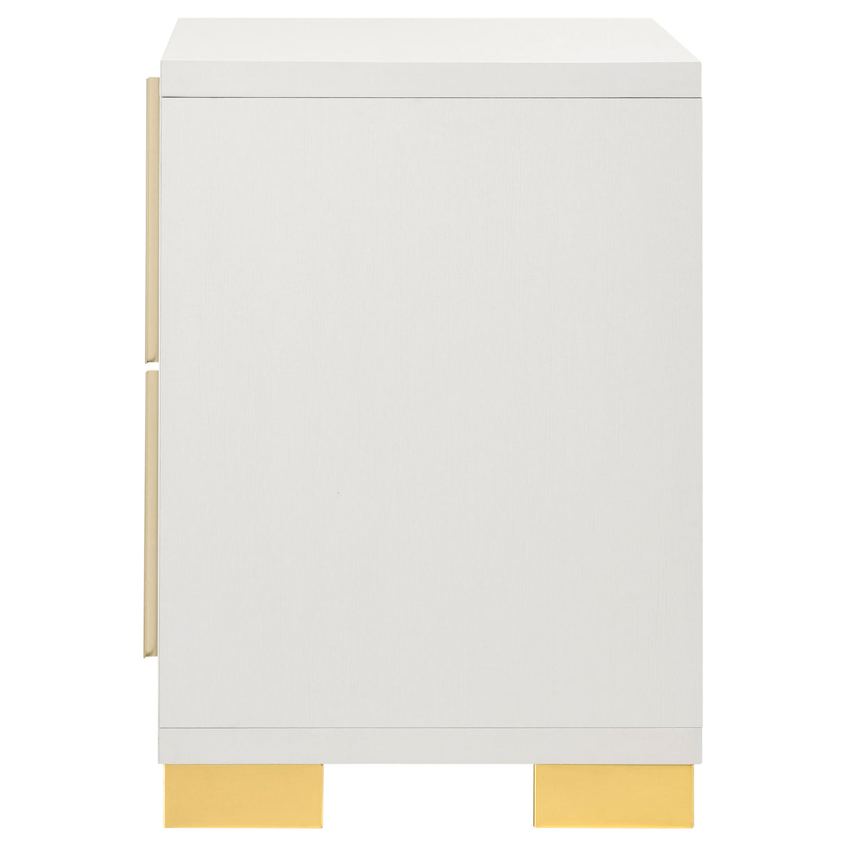 Marceline 2-drawer Nightstand White