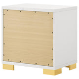 Marceline 2-drawer Nightstand White