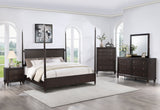 Emberlyn Brown 6-Drawer Dresser With Mirror