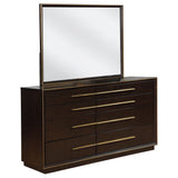 Durango Smoked Peppercorn 8-Drawer Dresser With Mirror