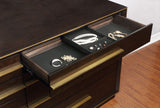 Durango Smoked Peppercorn 8-Drawer Dresser With Mirror