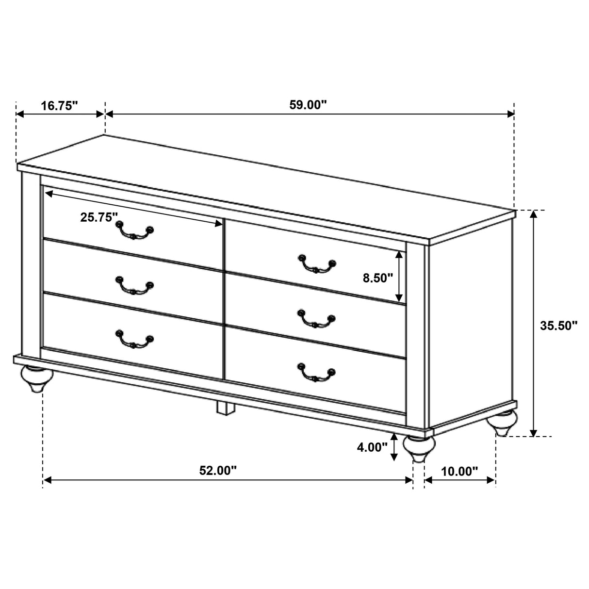 Stillwood Vintage Linen 4-Piece Queen Bedroom Set