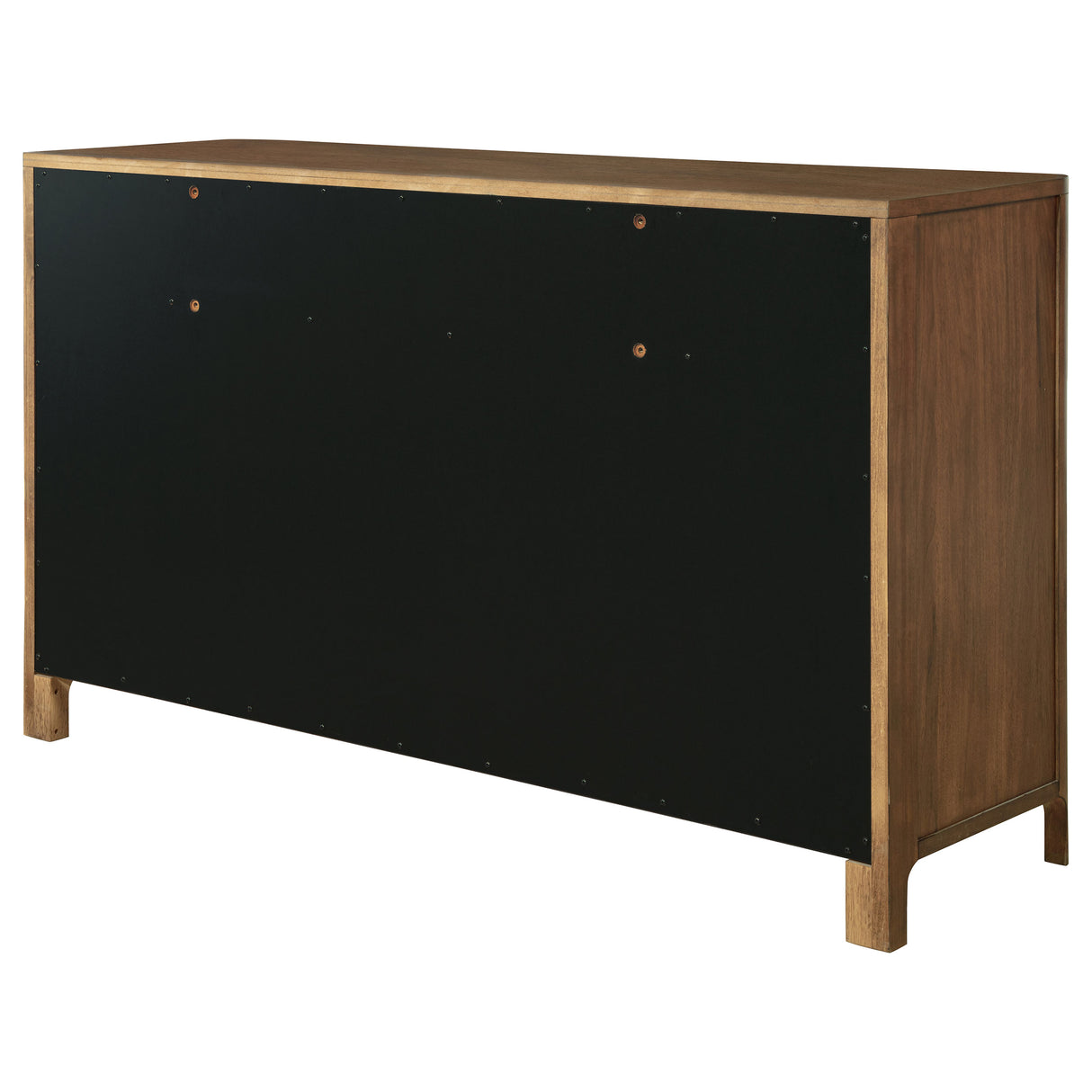 Maderia Walnut 8-Drawer Dresser Cabinet