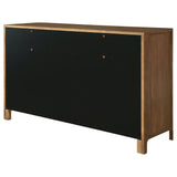 Maderia Walnut 8-Drawer Dresser Cabinet