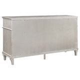 Evangeline 9-Drawer Dresser Silver Oak