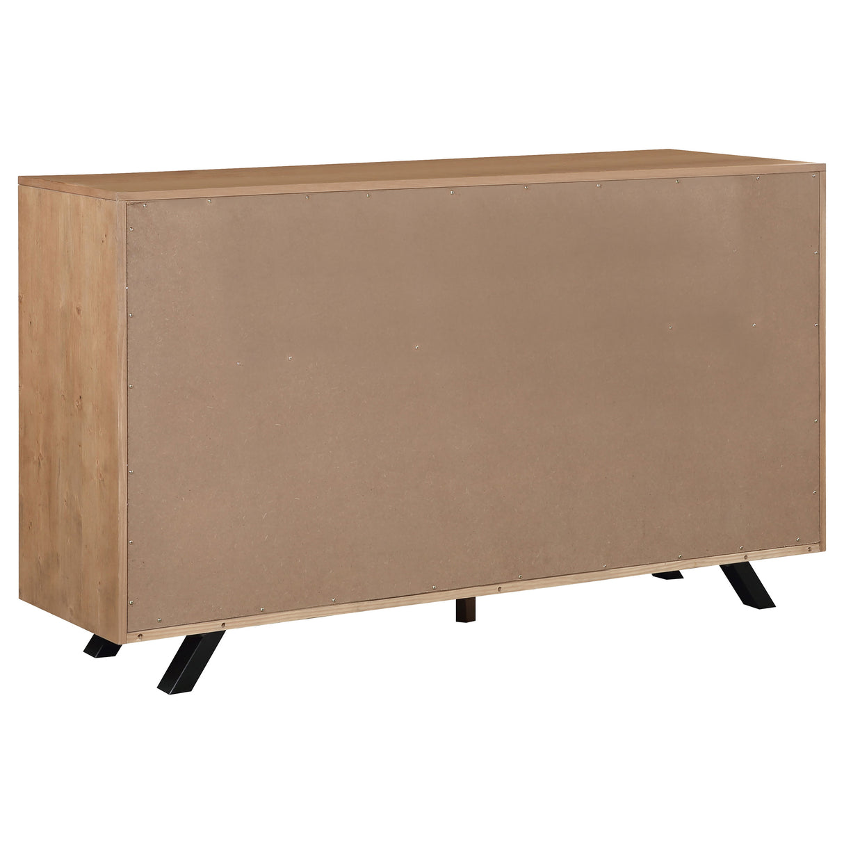 Taylor 7-Drawer Rectangular Dresser Light Honey Brown