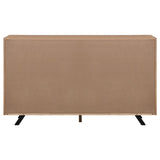 Taylor 7-Drawer Rectangular Dresser Light Honey Brown