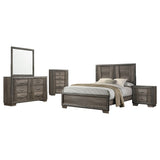 Janine Grey 5-Piece Queen Bedroom Set