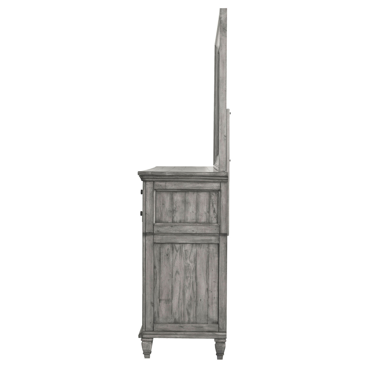 Avenue Weathered Grey 8-Drawer Dresser With Mirror