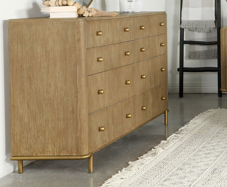 Arini 8-Drawer Dresser Sand Wash