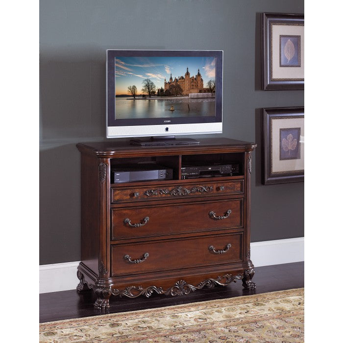 Deryn Park Cherry TV Chest