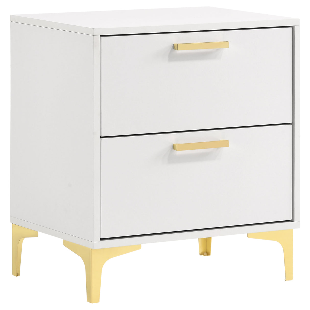 Kendall 2-Drawer Nightstand White